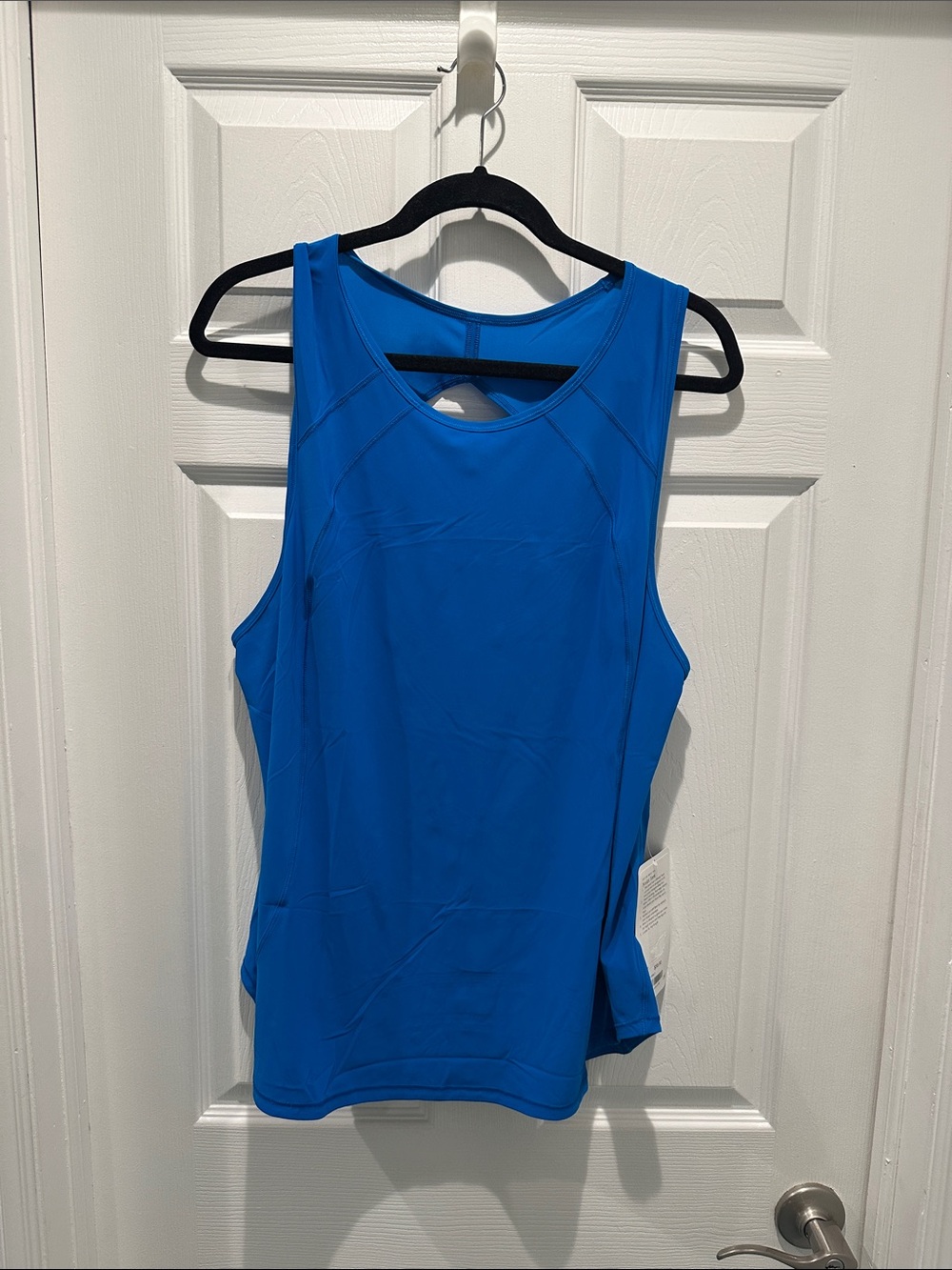 Lululemon Sculpt Tank Turqouise Blue Size 12 NWT